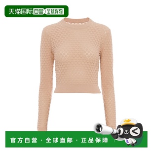 AW2024 C24AMP176306J4 花色 长袖 毛衣 CHLOÉ 短款 女士针织毛衣