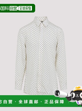 1h可退 TOM FORD 男士衬衫 HRN004FMS082WUC SS2026 白色休闲风