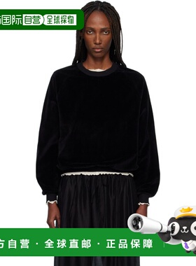1h可退 潮奢 Baserange 女士 黑色 Rim Raglan 套头衫 PURRVEWI25