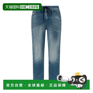 女士牛仔裤 破洞牛仔长裤 A11878068MG01 蓝色 AW2024 DIESEL