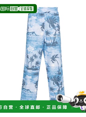 PALM ANGELS 男士休闲裤阔腿裤 AW2023 PMCJ021S24FAB001INDI