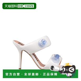 莫斯奇诺 女士 凉鞋 1h可退 舒适时尚 Moschino white白色 潮奢