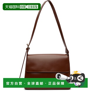 1h可退 潮奢 A.P.C. 女士 黄褐色 Virginie Flap 单肩包 PXBRUF61