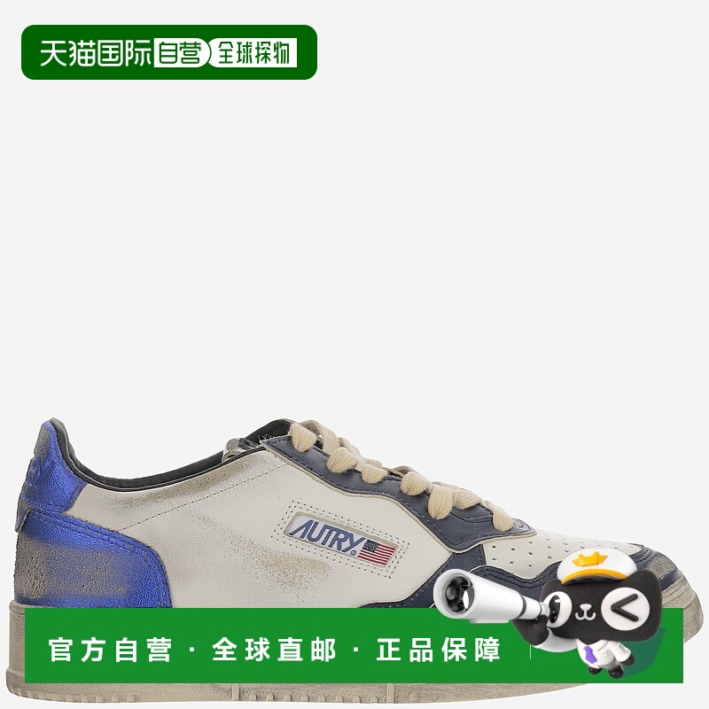 1h可退 AUTRY 男士运动鞋 AVLMSV55WHTBLSPBLUE AW2025 红色