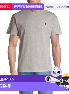 PRL 男士小马标纯色圆领短袖T恤710707087005