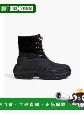 1h可退 潮奢 kenzo 高田贤三 女士 毛毡橡胶雨靴 FD65BT902F9199B