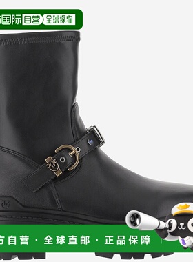 PINKO 女士靴子 SD0447P061Z99 AW2025 女靴黑色中筒靴 Boots