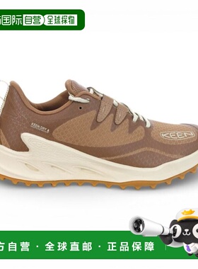 Keen 女款 Zionic Warm 灰褐色/天然赭石色 防水徒步鞋 1029789