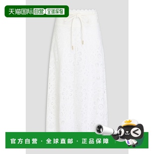 英格兰刺绣棉质中长半身裙 1h可退 女士 ZIMMERMANN 1301SSS 潮奢