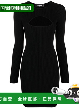 1h可退 潮奢 Dsquared2 二次方 女士 长袖连衣裙 S75CV0593S18168