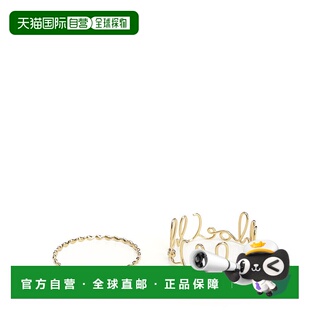 CHLOÉ 女士手链手镯 CHC24WFB36CB79DC AW2025 金色 Icon Bracele