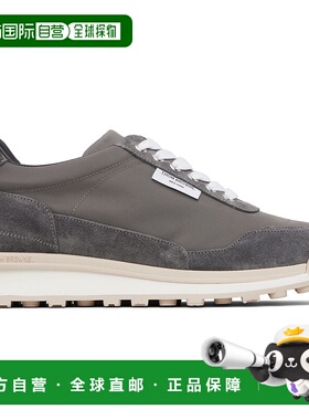 1h可退 潮奢 Thom Browne 汤姆 布朗 男士 灰色 Double Tech Nylo