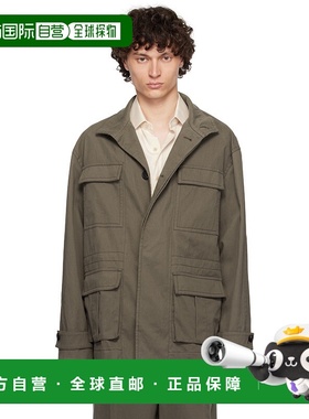 1h可退 潮奢 Salvatore Ferragamo 菲拉格慕 男士 灰褐色 Saharan