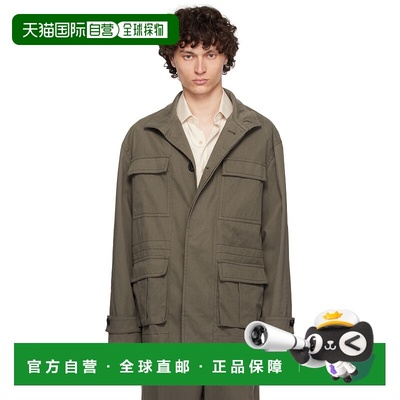 1h可退 潮奢 Salvatore Ferragamo 菲拉格慕 男士 灰褐色 Saharan