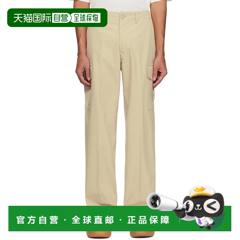 1h可退 潮奢 Stone Island 石头岛 男士 米色 Ghost 系列 Weather