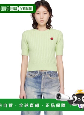 1h可退 潮奢 kenzo 高田贤三 女士 绿色 Paris Boke Flower T 恤