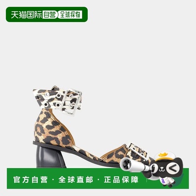 GANNI 女士高跟鞋 S2863 SS2025 花色 Ganni Feminine Open Cut P