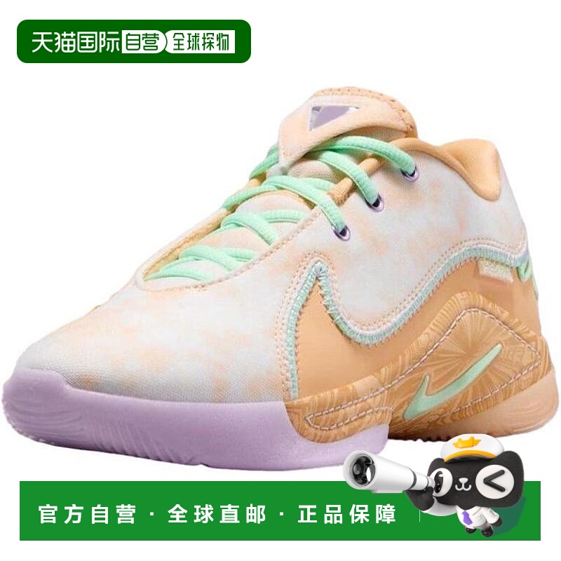 耐克Monopoly x Nike LeBron 22 舒适百搭耐磨低帮儿童篮球鞋乳白