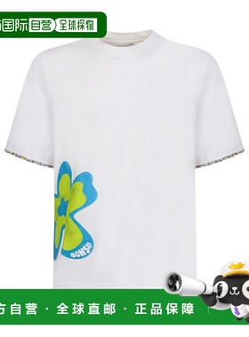 BONSAI 男士T恤 TS001002WHITE SS2023 白色 Short-sleeved cotto