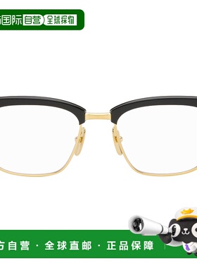 1h可退 潮奢 Thom Browne 汤姆 布朗 男士 金色 & 黑色眼镜 UEO71