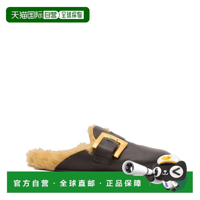 BALMAIN 男士拖鞋 FM1UR373LVIT0PA AW2025 黑色 圆头穆勒鞋,流行男鞋,其他拖鞋,淘宝优惠券,粉丝福利购,淘宝优惠卷