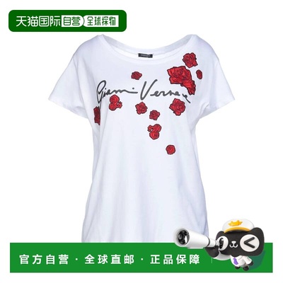 1h可退 潮奢 versace 范思哲 女士 T恤 white白色 舒适时尚