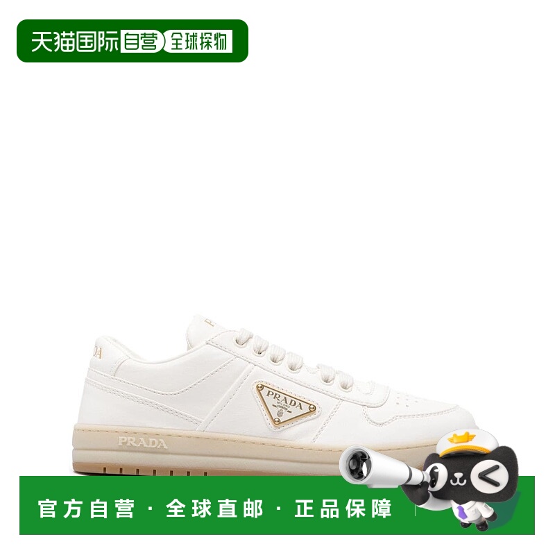 1h可退 PRADA 女士运动鞋 1E792M038F0304 SS2026 卡其色 系带运