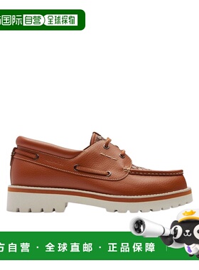 COACH 男士商务休闲鞋 CP795BAR SS2025 棕色 Benson提花休闲鞋