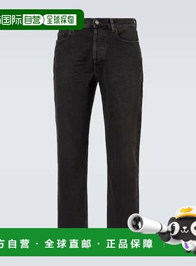 1h可退 潮奢 Saint Laurent 圣罗兰 男士 Mick 直筒牛仔裤休闲裤