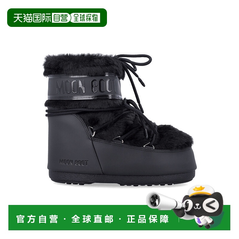 1h可退 MOON BOOT 女士靴子 80D1409390N001 CO 黑色 Icon Low Fa
