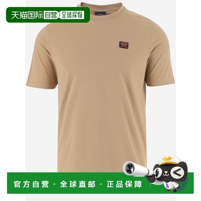 PAUL&SHARK 男士T恤 C0P1002128 CO 花色 Cotton crew-neck T-shi