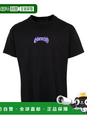 GIVENCHY 男士T恤 BM71JB3YJM001 AW2024 黑色 T-SHIRT