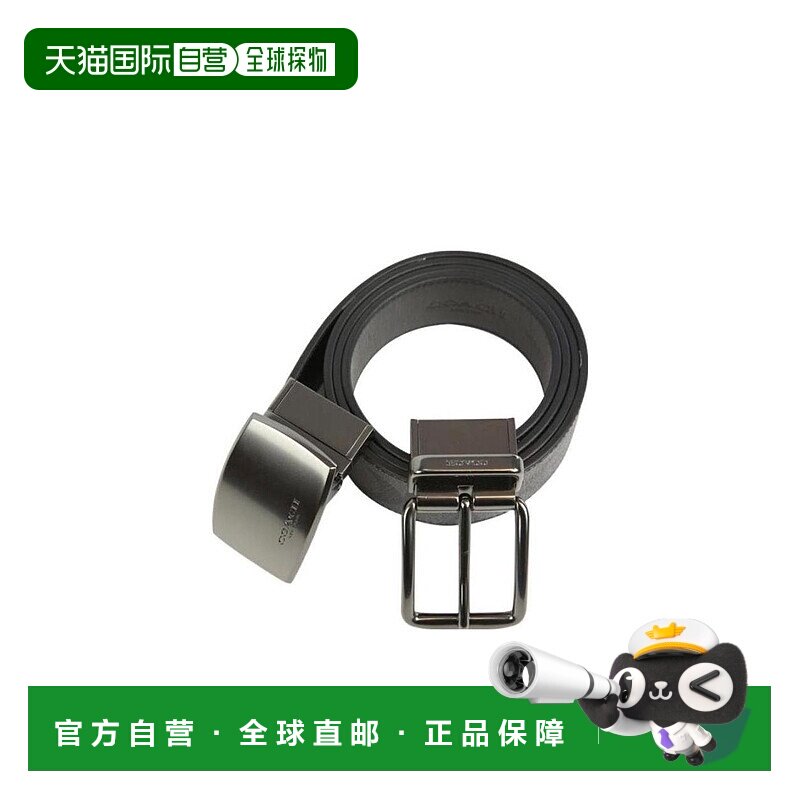 COACH 男士腰带 F22540BKBK SS2021 黑色蔻驰