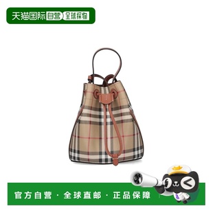 BURBERRY 女士手提包 8109794A9534 SS2026 浅棕色 Bucket bag in