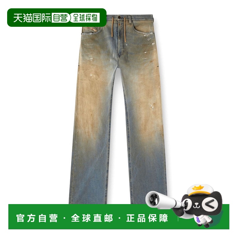 1小时内可退 DIESEL 男士牛仔裤 A17867068QL01 SS2025 花色 休闲