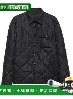 PRADA 男士外套 SC826M17XTSOOOF0308 AW2025 灰色男装夹克