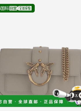 PINKO 女士单肩包 100061A0F1I68Q AW2025 浅棕色