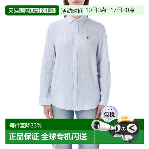 POLO RALPH LAUREN 女士衬衫 SS2026 211970730503亚麻长袖