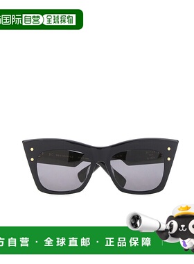 BALMAIN 男士太阳镜 BPS101C55 AW2021 黑色 Occhiali da sole B-