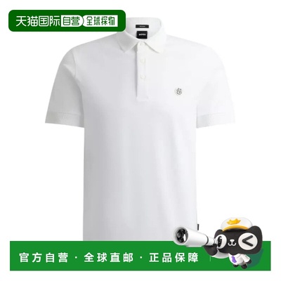 BOSS HUGO BOSS 男士T恤 50520297100 AW2024 白色短袖