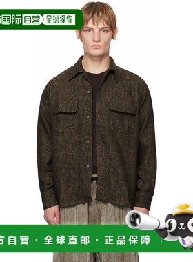 1h可退 潮奢 Needles 男士 绿色 Classic 衬衫 PU164