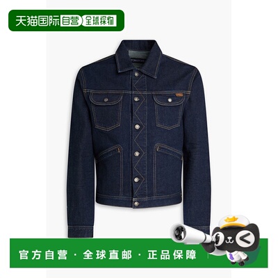 1h可退 潮奢 Tom Ford 汤姆 福特 男士 牛仔布夹克 DJI003DMC004S