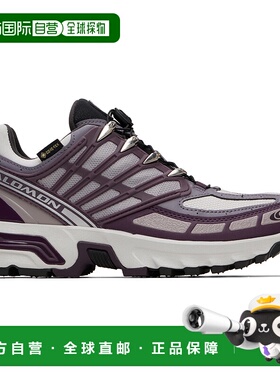 1h可退 潮奢 salomon 萨洛蒙 男士 紫色 ACS Pro GORE-TEX 运动鞋