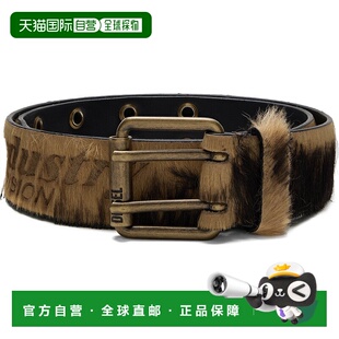 1h可退 潮奢 Diesel 迪赛 男士 棕色 B-Flag-D 腰带 X10597P7968