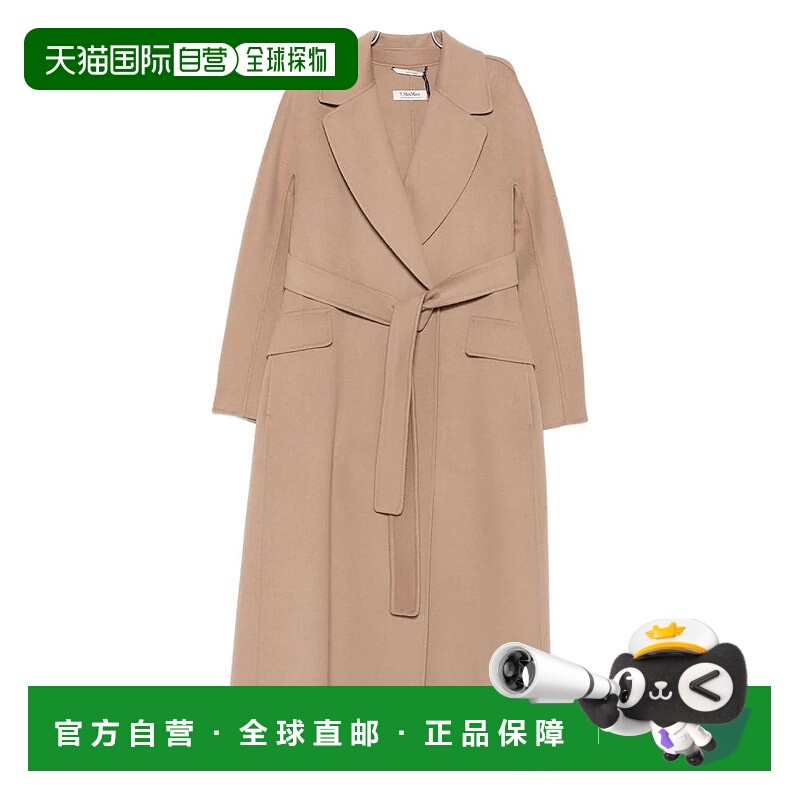 1h可退 S MAX MARA 女士外套 ENZO700094 AW2025 浅棕色 'S Max M