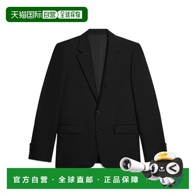 CELINE 男士西服 RV19M650D38NO AW2026 黑色 长袖西装外套