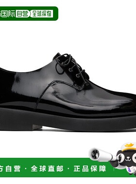 1h可退 潮奢 Marsell 女士 黑色 Gomme 系列 Gommello 德比鞋 MWG