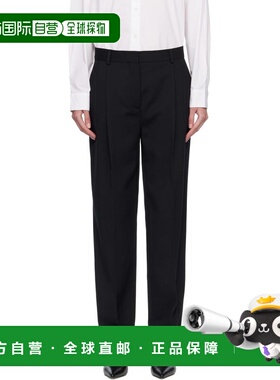 1h可退 潮奢 toteme 女士 黑色褶裥长裤 261WRB0340FB0551001BLAC