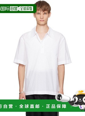 1h可退 潮奢 Jil Sander 吉尔 桑达 男士 白色 Polo 衫 J61DL0059