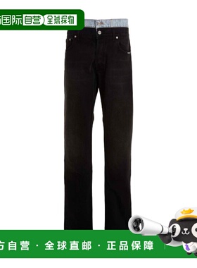 VTMNTS 男士牛仔裤 VL16PA400BBLACKLIGHTBLUEMULTICOLOR